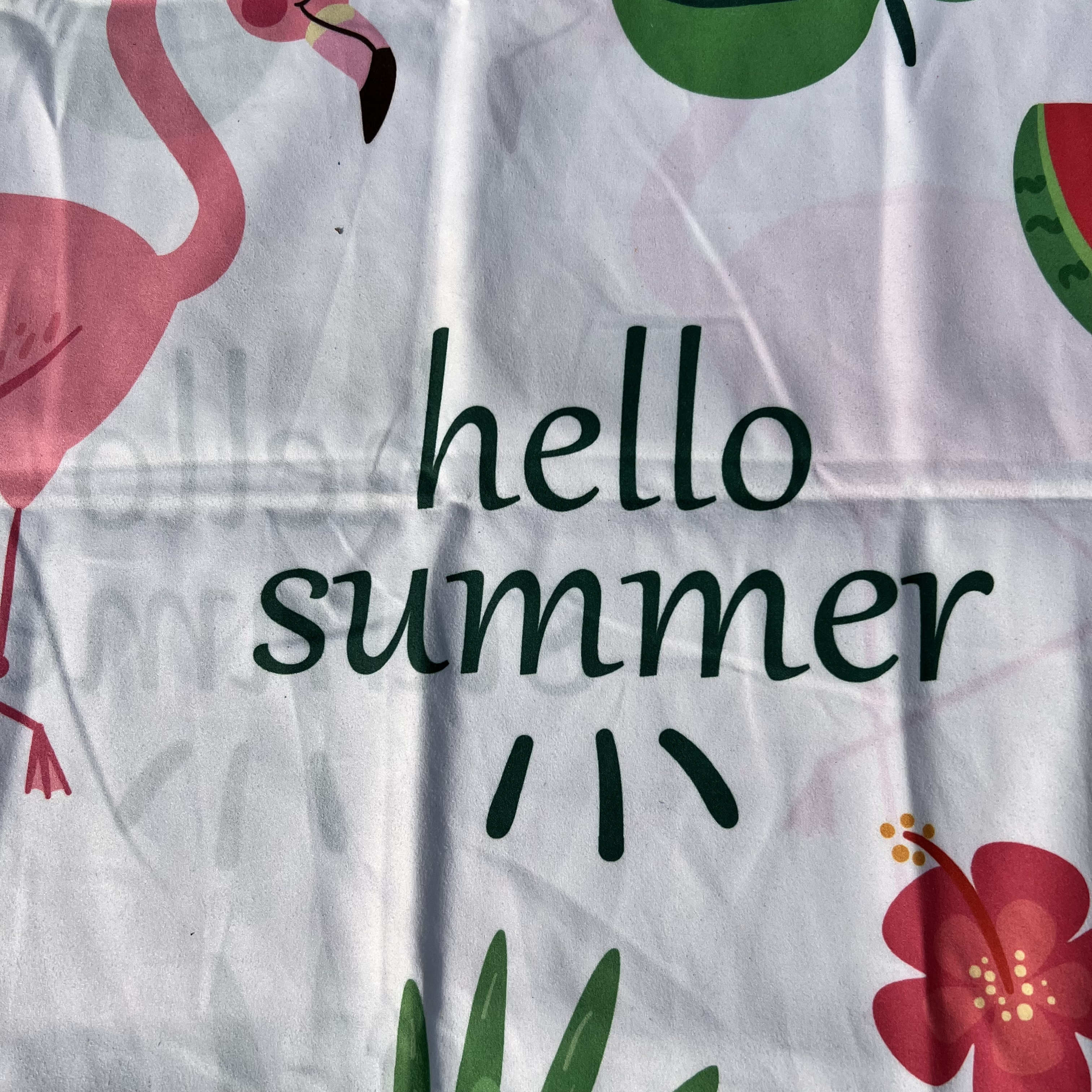 Customized logo microfiber beach towel factory direct
