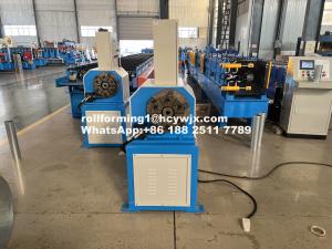Quality 0.45-0.6mm Material Thickness Downspout Roll Forming Machine with 5.5kw Motor Power wholesale