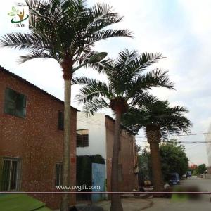 Quality UVG Wedding favors large outdoor artificial palm trees wholesale for garden decoration wholesale