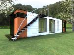 40 Feet Hq Luxury Shipping Container House One Bed Room One Kitch With Living