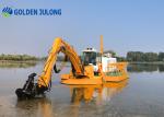 Amphibious Excavator Multifunction Dredgers For Waterways Cleaning And Sand