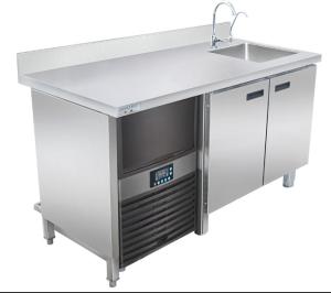 Quality 280W Workbench Commercial Restaurant Refrigerator CFC Free Refrigerant wholesale