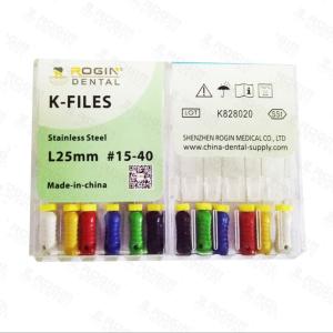 Quality Dental Root Canal Files ISO Stainless Steel Dental File SS K Type wholesale