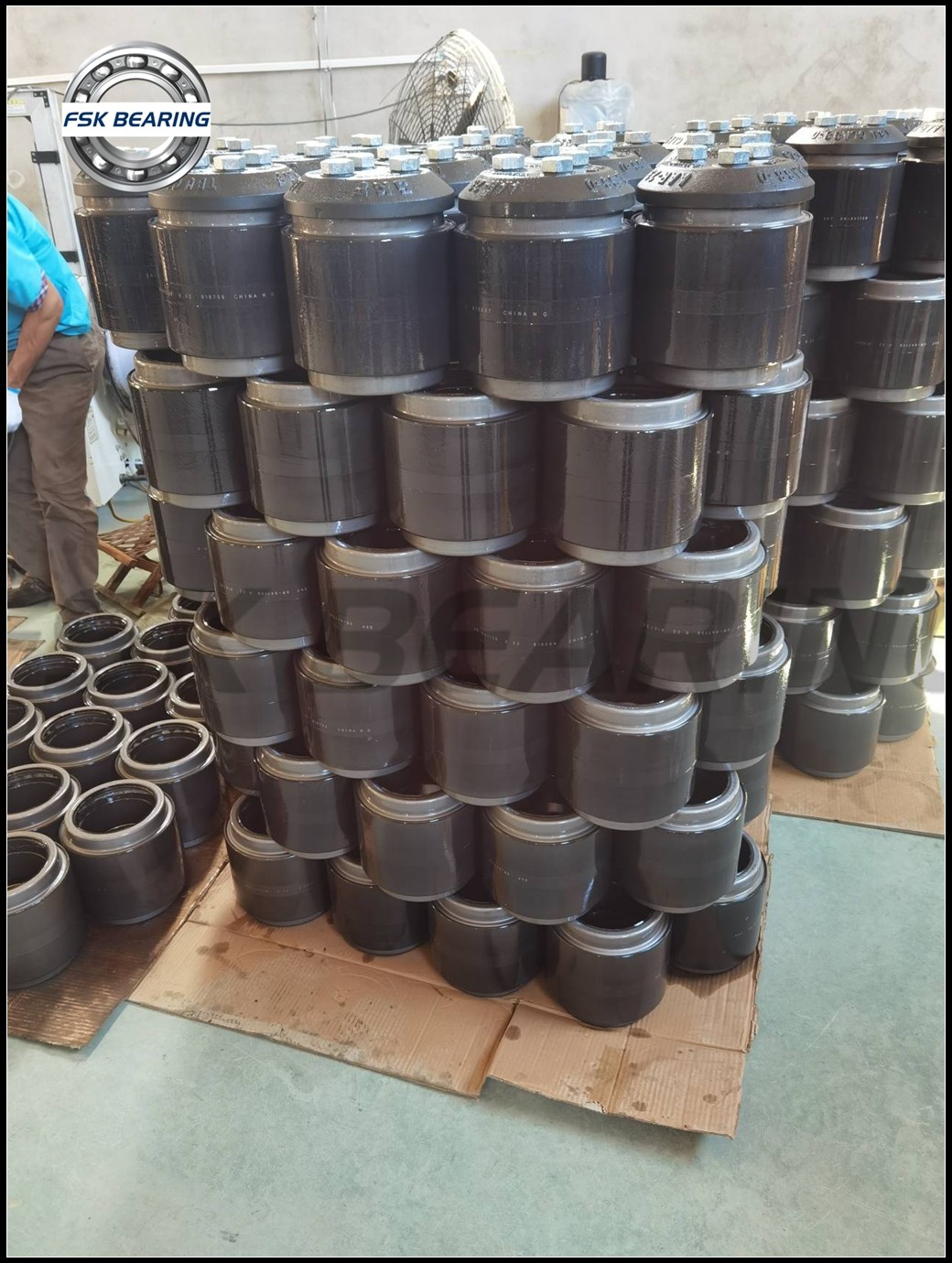 Euro Market 1639609 DE Double Row Tapered Roller Bearings 120*195*131.35 mm Railway Bearing