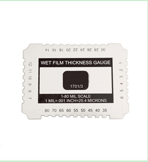 Wet Film Gauge For Measure The Wet Film Thickness Paint Thickness Gage