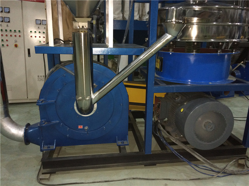 PP PE Plastic Pulveriser Machine Powder LDPE Pulverizer