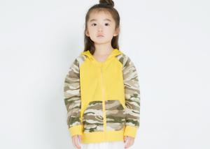Quality Colorful Kids Girls Clothes Kids Hooded Jacket With Dinosaur Angle Kangaroo Pocket wholesale