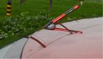 Carbon Fiber Mast Automobile Car Radio Antenna Roof Mount Assembly