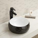 Low Moisture Absorption Wash Basin Decoration Features Scratch Stain Heat