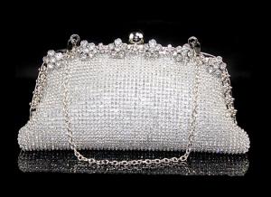 Quality Classic full crystal rhinestone clutch dinner evening lady bride bridesmaid diamond-encrusted dinner clutch bags wholesale