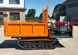 Quality 600Kgs Diesel Engines Mini Rubber Track Transporter wholesale