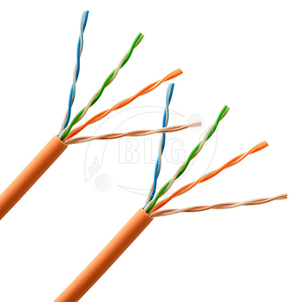 Networking LSZH Jacket Category 5e Cable , 26AWG BC / CCA Cat5e UTP Cable
