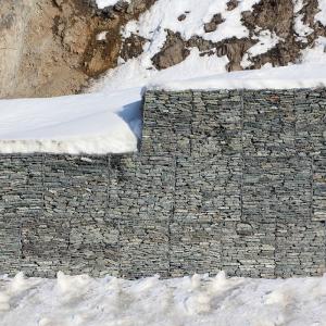 Quality Woven Gabion Cage River Bank Flood Control Erosion Protection Galvanized CE ISO wholesale