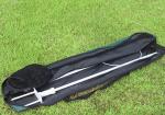 165cm Portable Football Rebounder Wall Black Soccer Training Dummy
