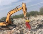 Hydraulic Compact Excavator Attachments , Mini Excavator Shear Attachments