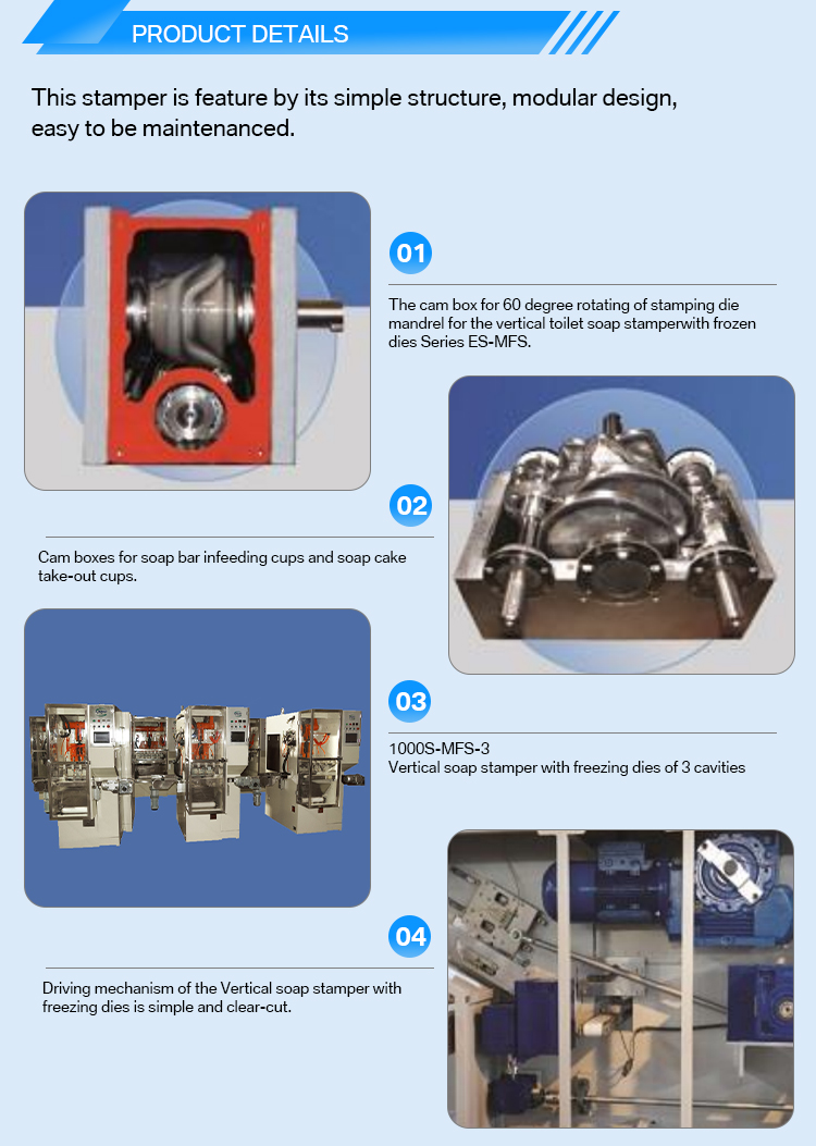 OEM Soap Making Process With Automatic Soap Molding Stamper Machine