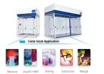 LCD Screen Chemistry Lab Fume Hood Fluorescent Light For Toxic Chemical Fog /