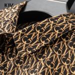 Full Sleeve Mens Designer Fashion Casual Long Sleeve Shirt Fabric Printing for