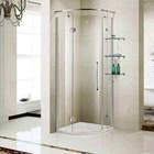 Unbreakable Bathroom Tempered Glass Toughened Shower Partition Wall Glass Panel