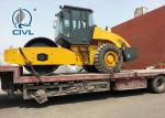 30tons Road Roller Road Maintenance Equipment Yellow Color Vibratory Roller