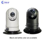 High Defination Vehicle PTZ Camera , Infrared Dome IP Camera PTZ Auto Tracking