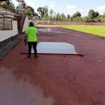 Sandwich System Tartan Stadium Running Track Material Training Center