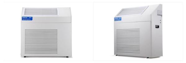 240L / Hour Ceiling Mounted Dehumidifier Duct Commercial Refrigerative