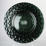 China High Quality Color Decoration Glass Charger Plate for Dinnerware