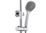 Brass Bathroom Shower Set Wall Mounted With 45° Swivel Shower Arm