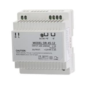 Quality DR-45-12 45W 12V 3.5A DC Output Din Rail Switching Mode Power Supply wholesale