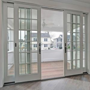 Quality Kitchen Oil Fume Proof Aluminium Sliding Door Glass Transparent wholesale