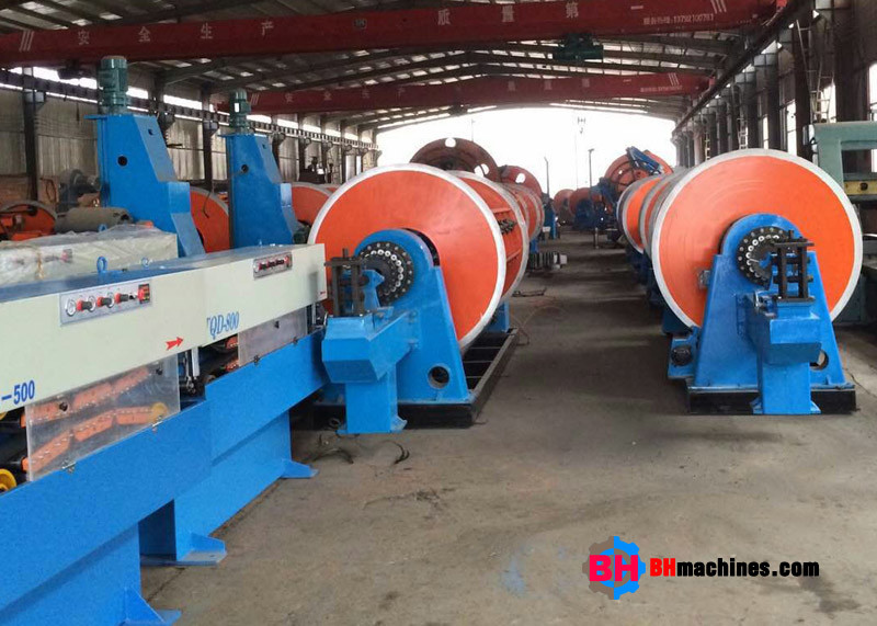 Rigid Stranding Machine Stranding 500 / 1+6+12+18+24+30 | BH Machines