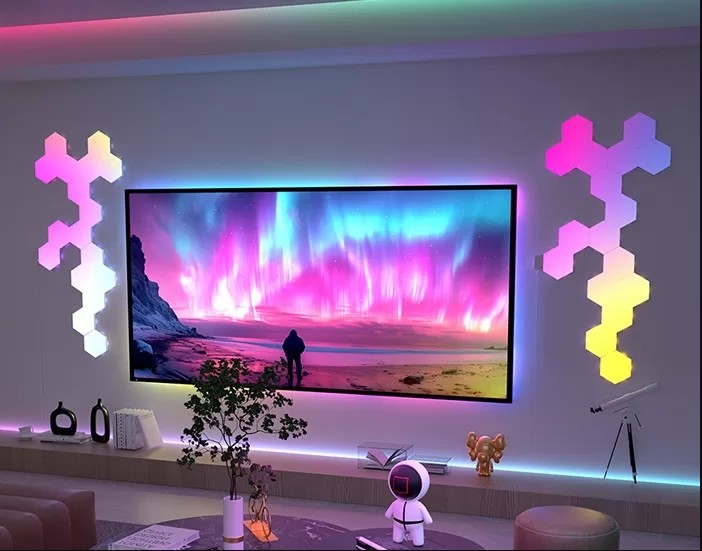 Adjustable 24V Gaming Light Kit Kit With 50000 Hours Color Changing Breathing Modes