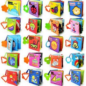 Quality Baby Cloth Books For Baby Educational Toys with Sound Paper For Baby Early Learning wholesale