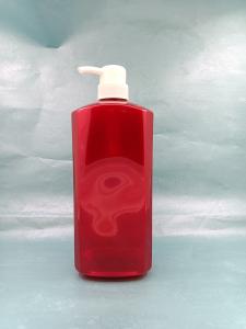 Quality Hot Stamping​ Big Shampoo Bottles , Pump Cosmetic Bottles PET Material wholesale