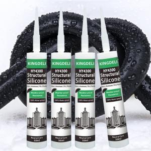 Quality Flexible Heat Resistant Silicone Sealant Structural MSDS Certified wholesale