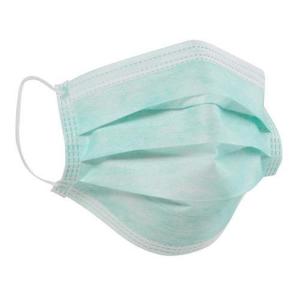 Quality Fluid Resistant Disposable Non Woven Face Mask , Blue Disposable Mouth Mask wholesale