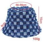 Fashion Designer Bucket Hats High Quality Denim Jeans Fisherman Bucket Hat With