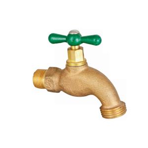 Quality CNC 1/2'' Male Brass Water Faucet Round Head Code wholesale
