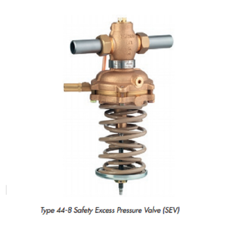 DIN Version Excess Pressure Valve 44-7 With DN 15 - DN 50 Valve Size Lightweight