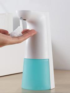 Quality FCC 250ML Battery Operated Sanitizer Dispenser Automatic Foaming Pump wholesale