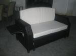 outdoor wicker sofa