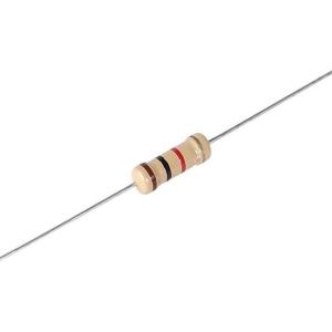 Quality 0.125W 0.25W 0.5W 1W Carbon Film Resistor 1Ω~10MΩ Fixed CFR Resistor wholesale