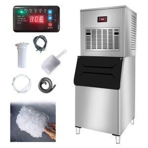 Quality 300KG Snowflake Ice Making Maker Automatic Commercial Snow Ice Maker for Business Food English Ice Storage 150kg wholesale
