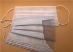 Latex Free Isolation Face Masks / Antiviral Hypoallergenic Dental Masks