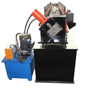 Quality Plc Control Channel Roll Forming Machine Hydraulic Cutting wholesale