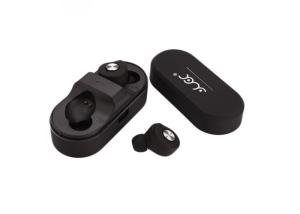 Quality Black Color Wireless Soundproof Earphones , Bluetooth Noise Cancelling Earbuds wholesale