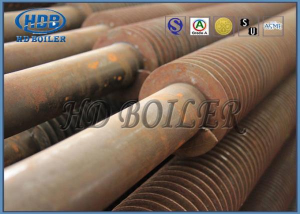Industrial Boiler Economizer Heat Exchanger Tubes , Boiler Fin Tube For Heat Transfer 0