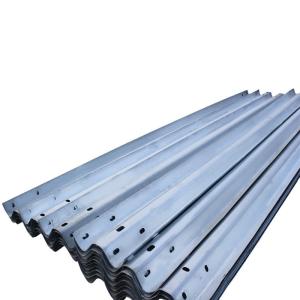 Quality Outdoor Security Zinc Coating Highway Guardrail for Roadway Safety Traffic Management wholesale