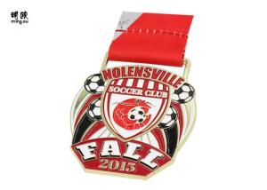 Quality Sport Medallion Honor Custom Award Medals Nolensville With Silver Plating wholesale